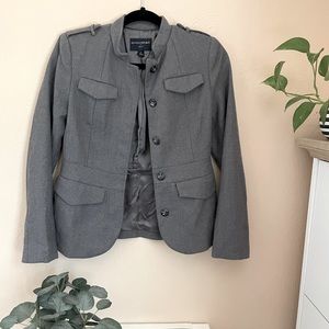 Cool Gray Blazer by Banana Republic Size 2P.